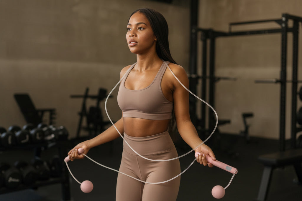 Corde à Sauter Sans Fil VitalMove™ – Cardio Intense, Minceur & Entraînement Silencieux
