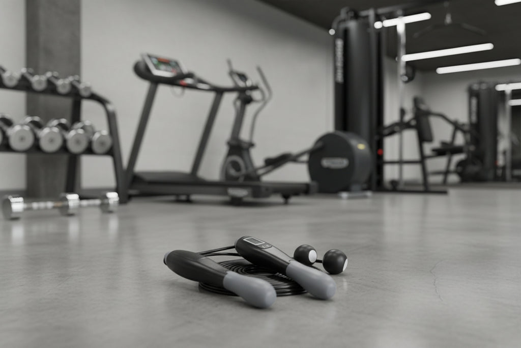 Corde à Sauter Sans Fil VitalMove™ – Cardio Intense, Minceur & Entraînement Silencieux