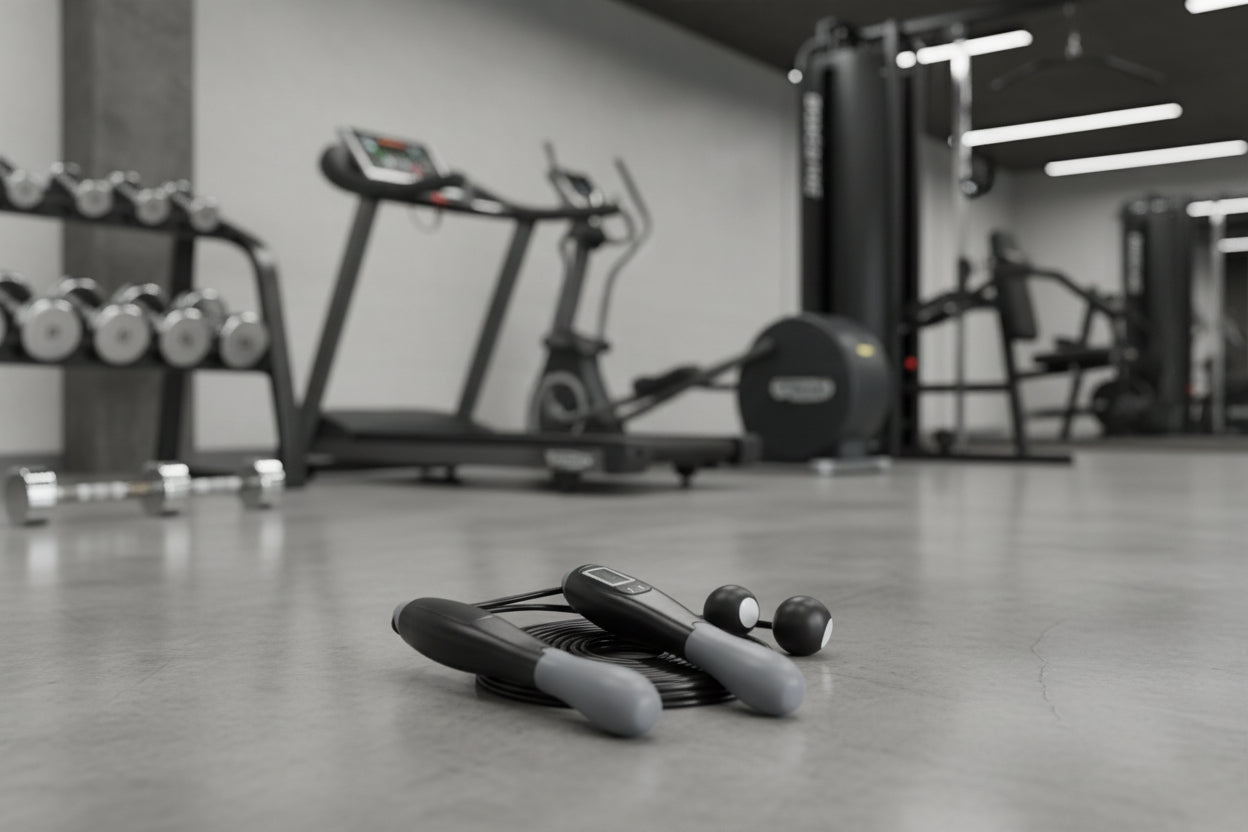 Corde à Sauter Sans Fil VitalMove™ – Cardio Intense, Minceur & Entraînement Silencieux