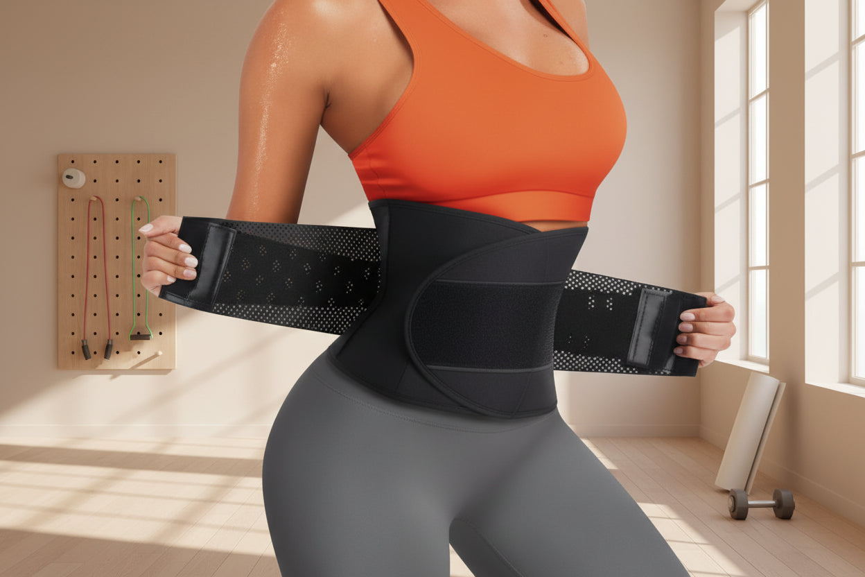 Ceinture de Sudation Abdominale VitalMove™ – Transpiration Maximale, Ventre Plus Tonique